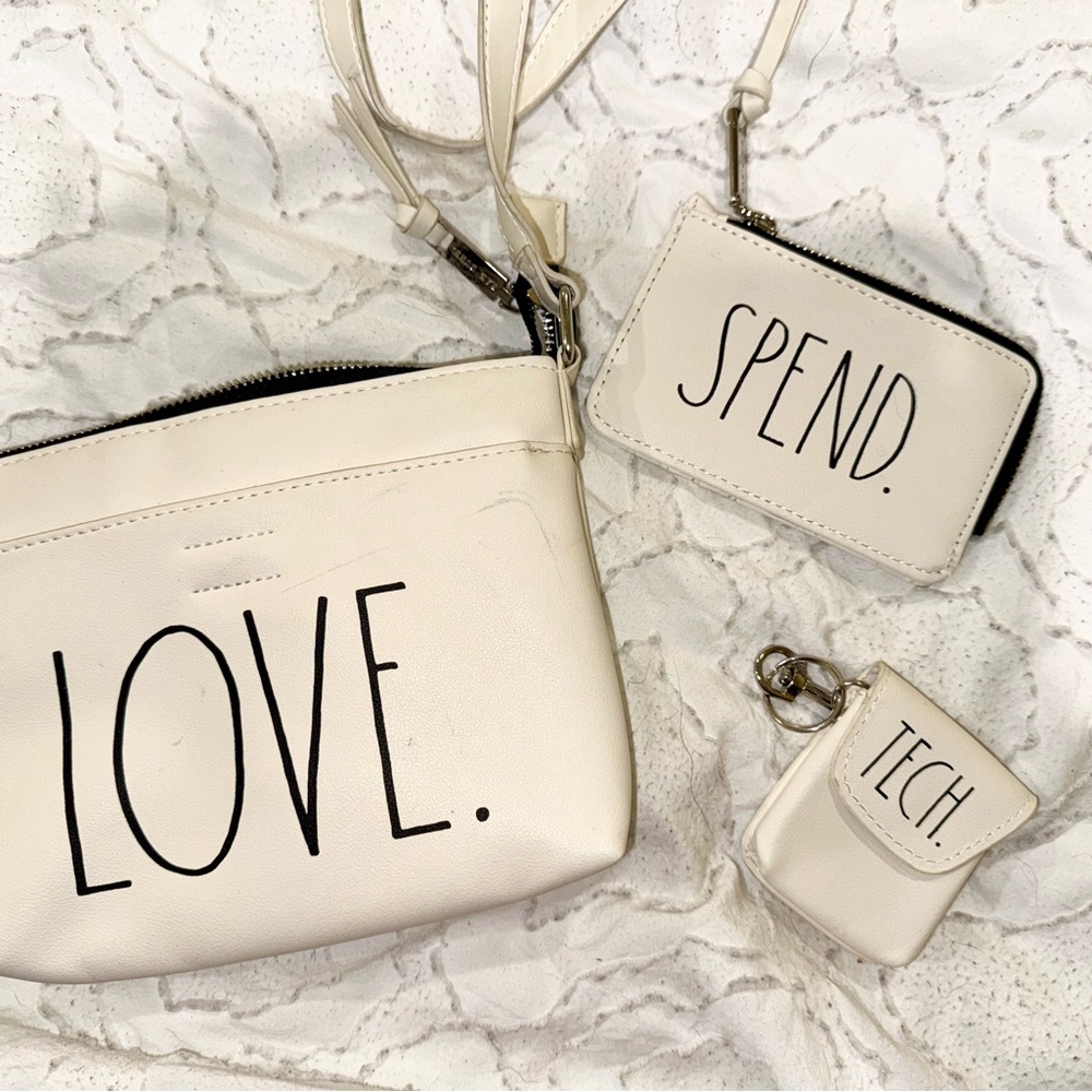 Rae Dunn | Crossbody Love Bag Set